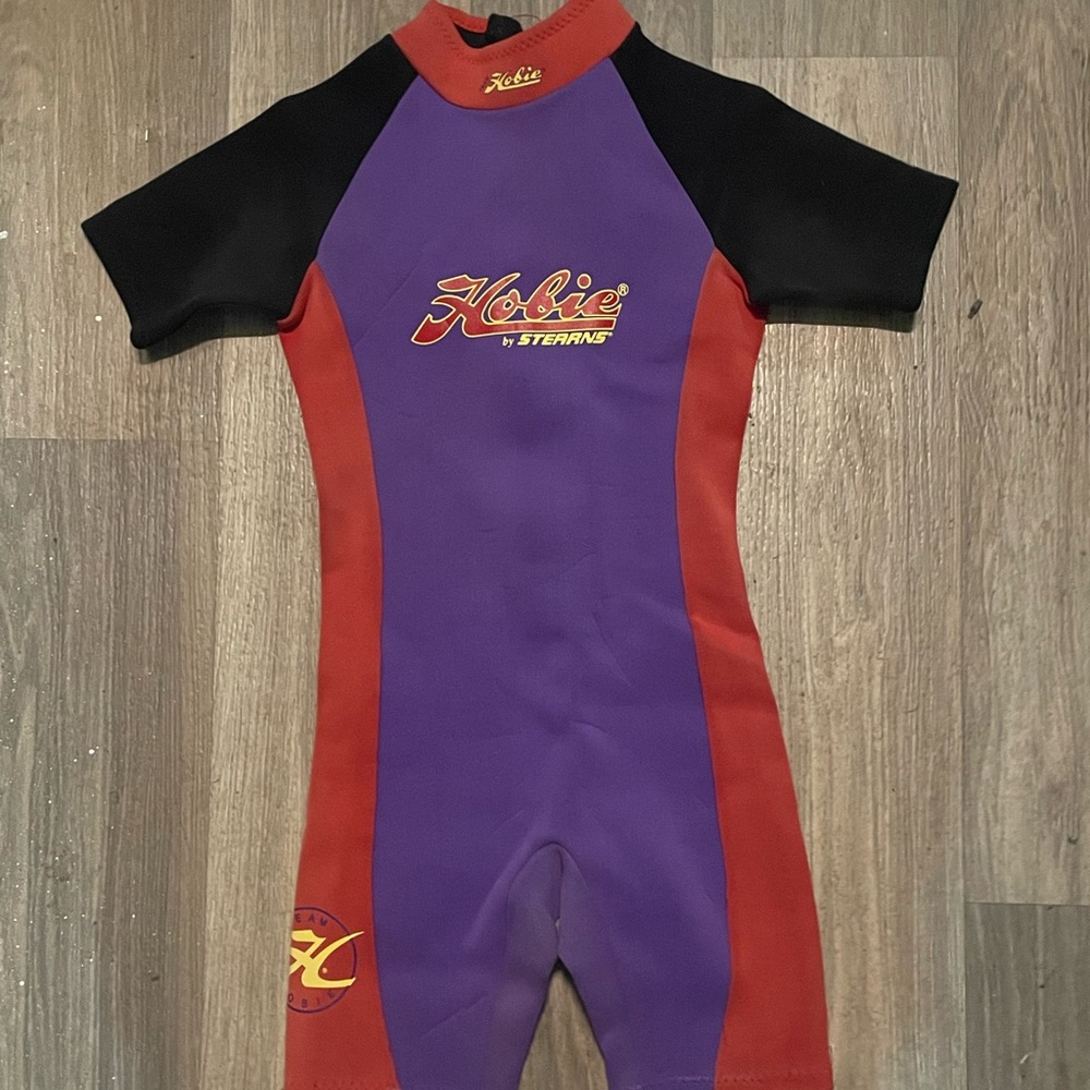 Hobie Kids Rashguard - Black, Purple, and Red